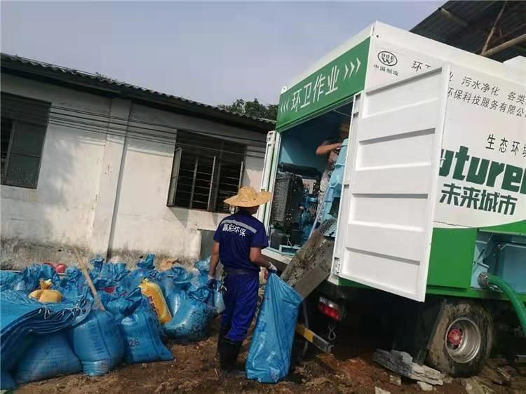 玛纳斯工业污泥压干处理